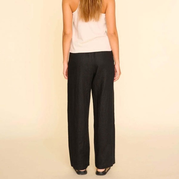 2/$250 Xirena black linen wide leg Atticus pants - Large NWOT - Picture 3 of 5